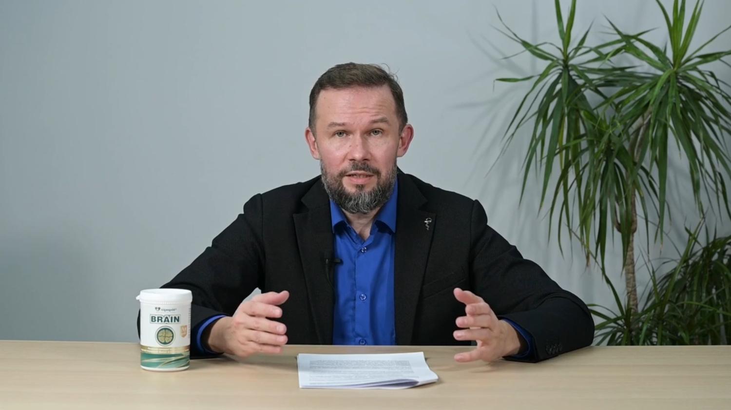 Врач-невролог, КМН Климов Леонид Владимирович, о продукте ALGENIC