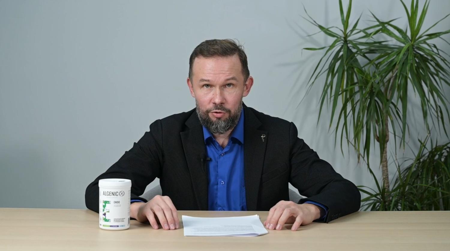 Врач-невролог, КМН Климов Леонид Владимирович, о продукте ALGENIC