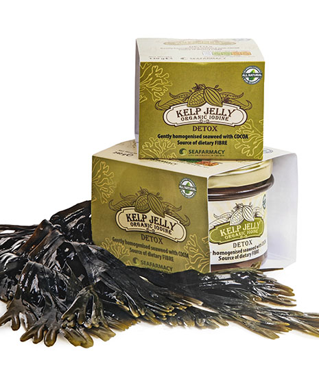 Водорослевый гель Kelp Jelly для компании Seafarmacy Ltd (Великобритания)