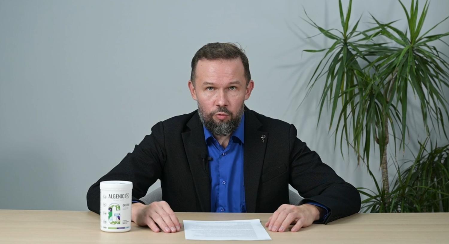 Врач-невролог, КМН Климов Леонид Владимирович, о продукте ALGENIC